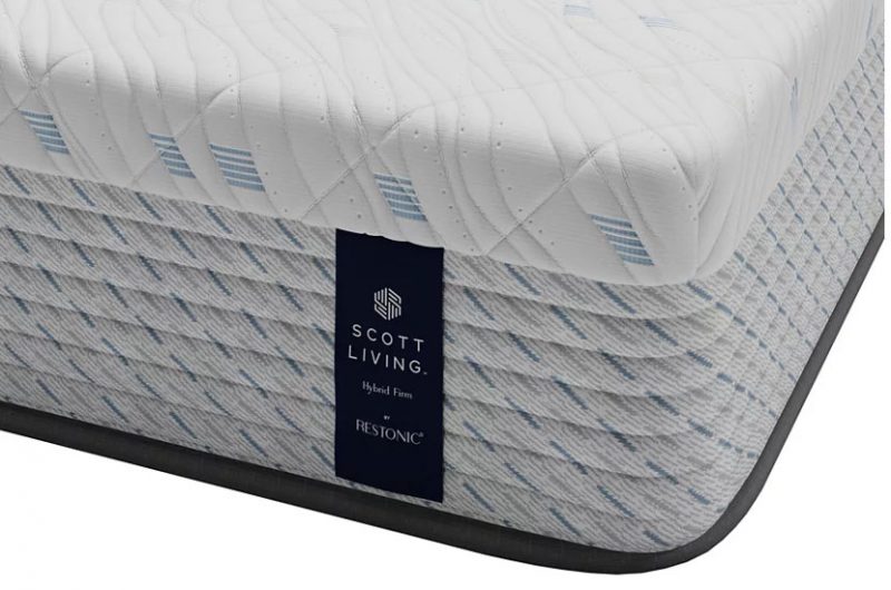 scott living hybrid mattress by restonic reviews