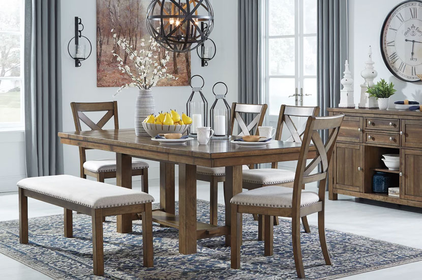 Moriville Dining Table And 4 Chairs, Moriville Dining Room Furniture